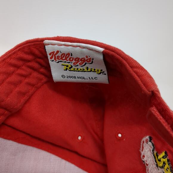 Jeff Cordon #24 Kellogg's Racing Strapback Baseball Cap Multicolor One Size - Picture 9 of 10